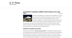 Desktop Screenshot of hppilots.com